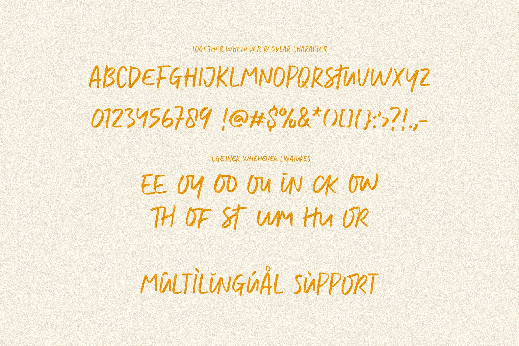 Together Whenever Font Duo – Pixel Surplus