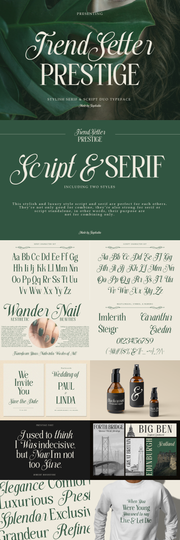 The Enchanted Wedding Font Collection