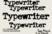 50 TYPE MANIA FONTS // 50% OFF!