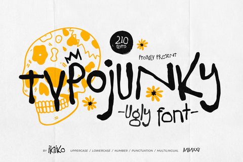 Typojunky - Ugly Font