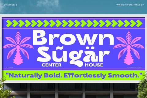 UT Exageld - A Sexy Bold Sans