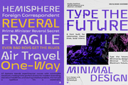 UT Goinera - A Unique Display Sans