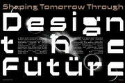 UT Qartige -A Techno-futuristic Typeface