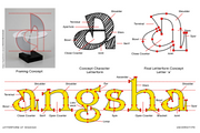 UT Shadigo - A Sharp Display Font