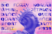 UT Yathokie - A Random-stroke Display Font