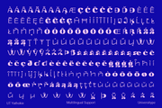 UT Yathokie - A Random-stroke Display Font