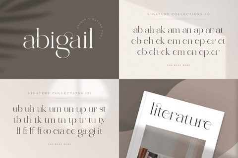 Unique & Classy Modern Font Bundle - Pixel Surplus