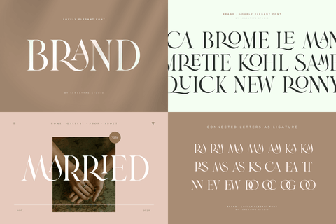 Unique & Classy Modern Font Bundle - Pixel Surplus