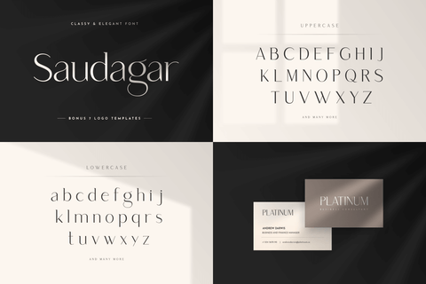 Unique & Classy Modern Font Bundle - Pixel Surplus