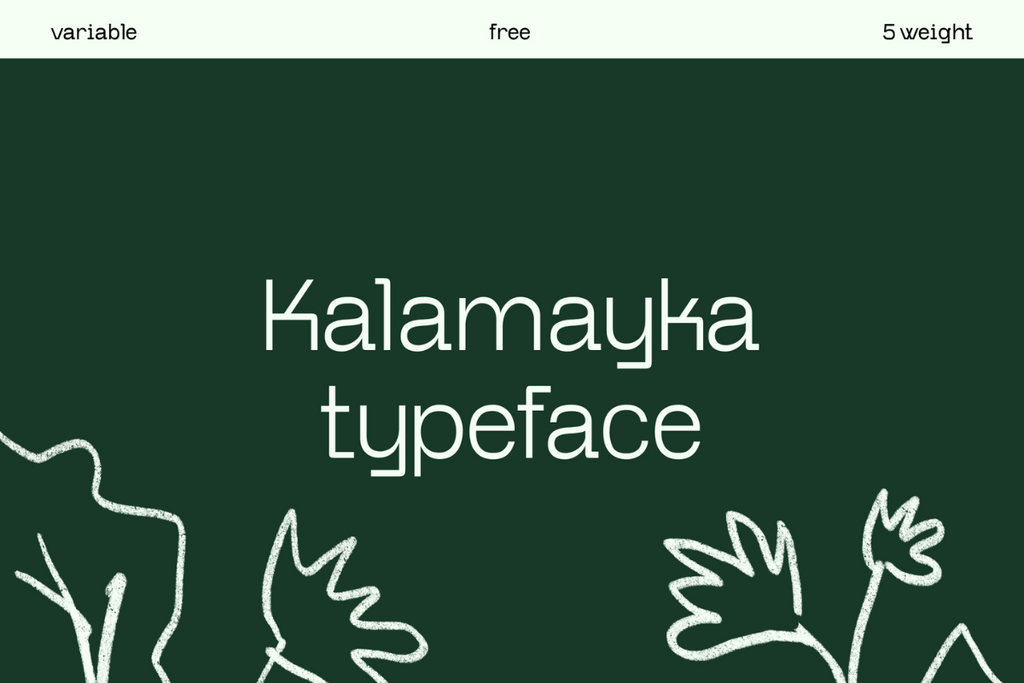 Kalamayka - Free Variable Sans Serif Typeface - Pixel Surplus