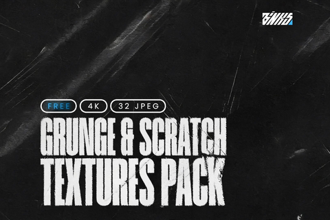 FREE 4K grunge & scratch texture pack + displacement maps - Pixel Surplus