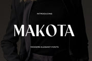 Makota Modern Font - Pixel Surplus