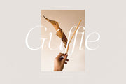 Guffie – Minimalist Serif Font for Clean Typography