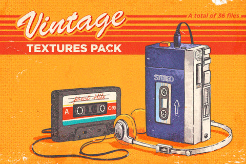 Vintage Textures pack - Pixel Surplus