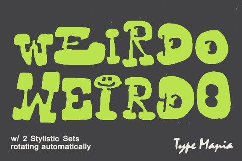 50 TYPE MANIA FONTS // 50% OFF!