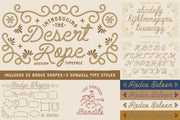 The Western Desert Font Bundle