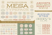 The Western Desert Font Bundle