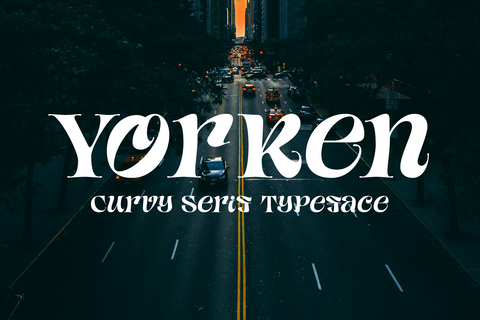 Yorken - Curvy Modern Serif Typeface - Pixel Surplus