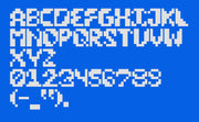 ZI_Square - Free Pixel Display Font