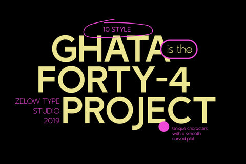 ZT Gatha - Sans Serif Typeface