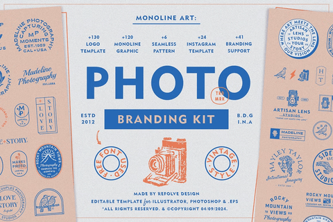 Photography Branding Kit - Pixel Surplus