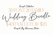 Best Wedding Font Bundle