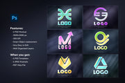 Holographic Logo Mockups