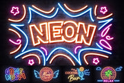 Custom Neon Sign Photoshop Mockup