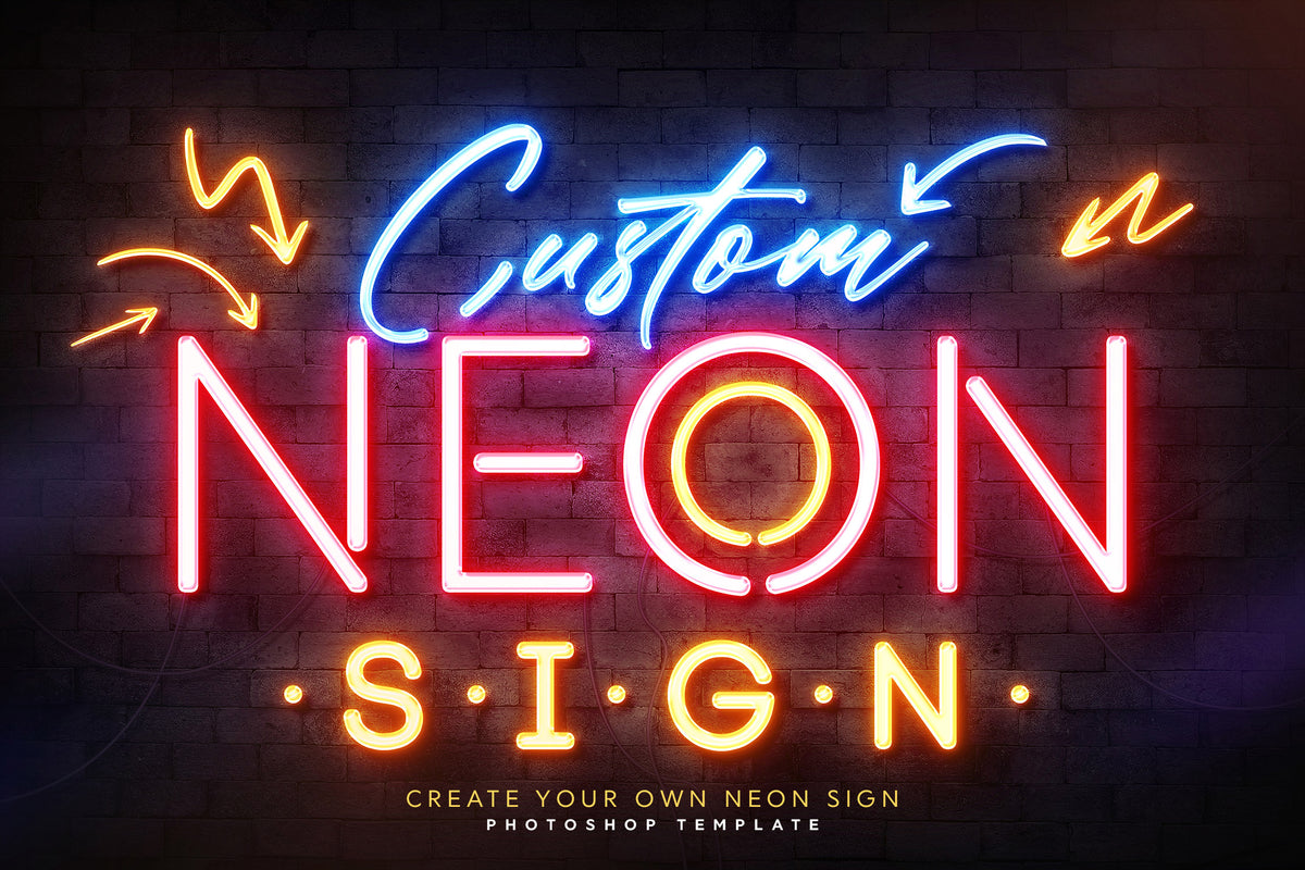 Custom Neon Sign Scene Generator – Pixel Surplus