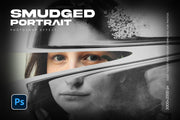 Smudged Portrait Photoshop Effect