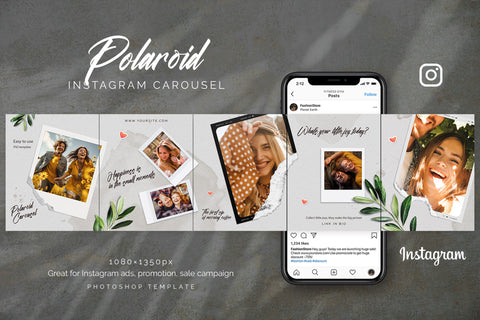 Polaroid Instagram Carousel