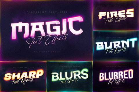 Gradient Blurred Text Effect