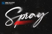 Spray Paint Text Effects