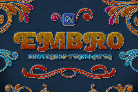 Embroidery Photoshop Mockups
