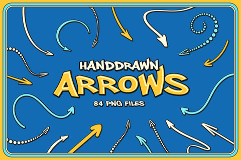 84 Hand Drawn Arrows
