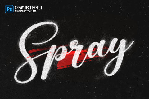 Spray Paint Text Effects