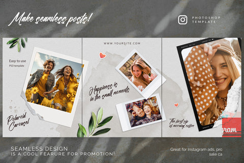 Polaroid Instagram Carousel