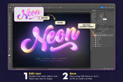 Led Lights Text Effects