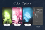 Grainy Neon Photo Effect