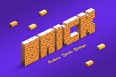 Bricks Text Effects