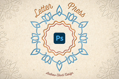 Letter Press Text & Logo Effect