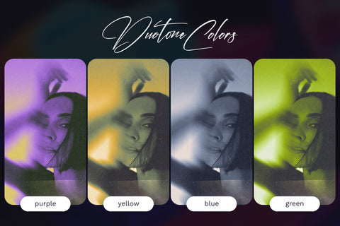 Duotone Blurred Photo Template