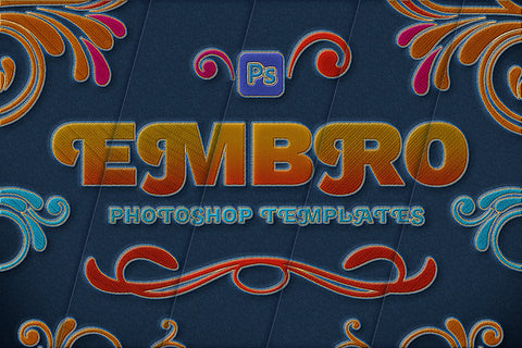 Embroidery Photoshop Mockups