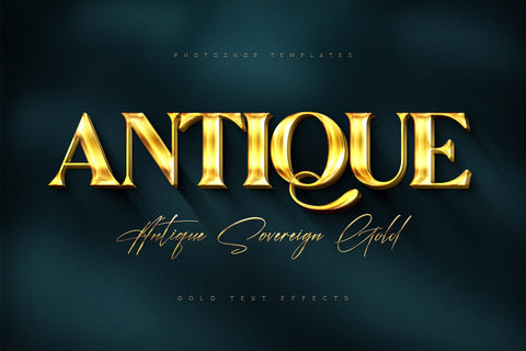 Royal Gold Lettering Text Effects – Pixel Surplus