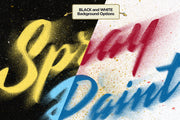 Spray Paint Text Effects