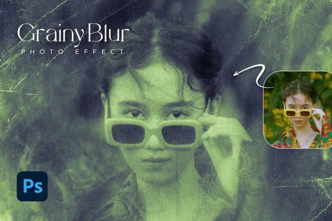 Grainy Blur Photo Effect