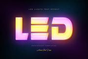 Led Lights Text Effects