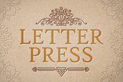 Letter Press Text & Logo Effect