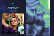 Acid Blur Photo Effect - Pixel Surplus