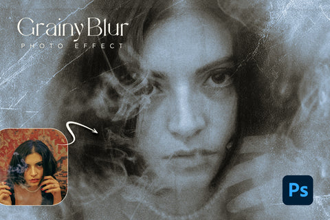 Grainy Blur Photo Effect